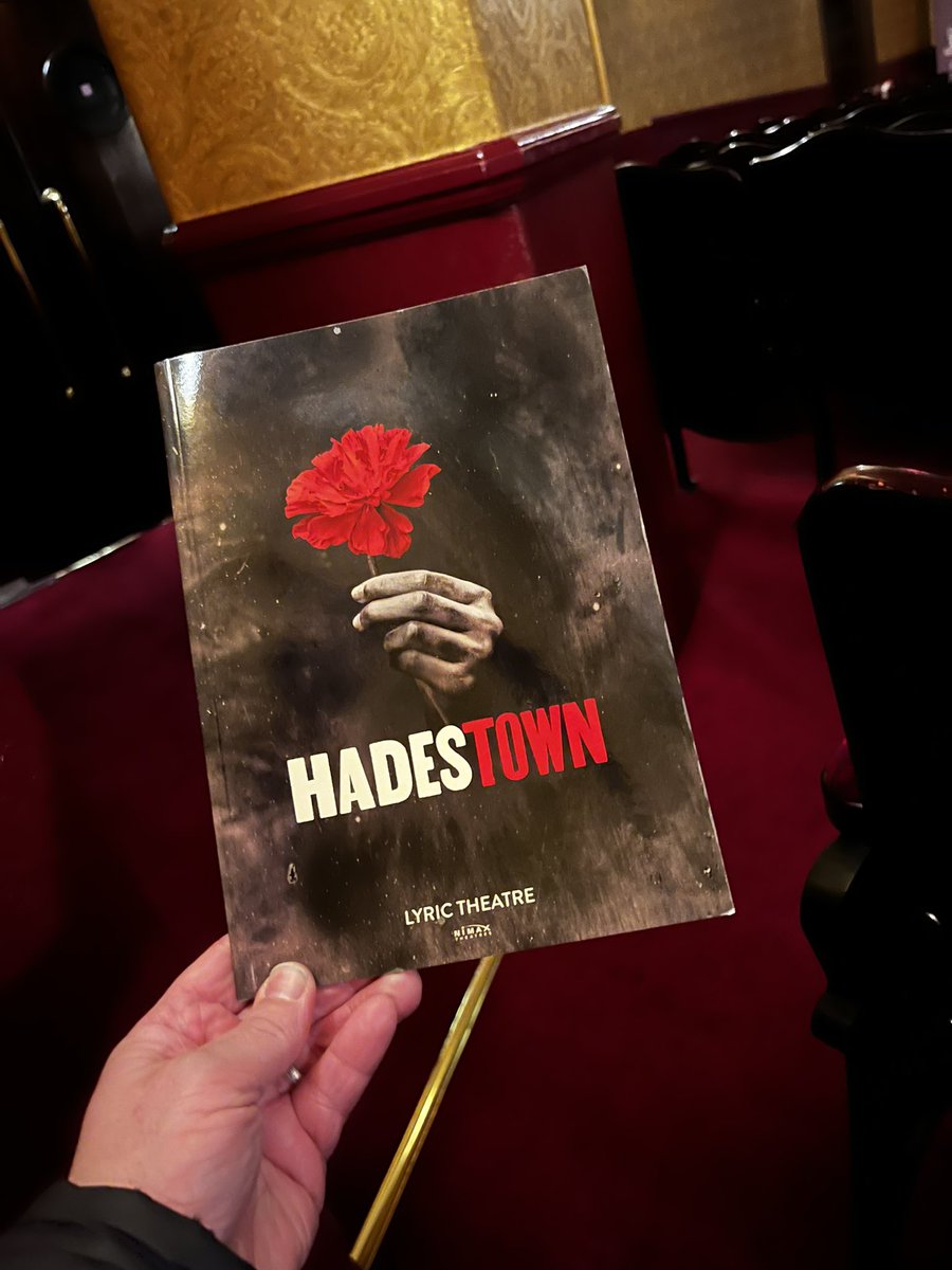 ⭐ STAGEY SHOW FRIDAY - HADESTOWN - LYRIC THEATRE ⭐

Tonight I’m watching <a href="/HadestownUK/">Hadestown UK</a>