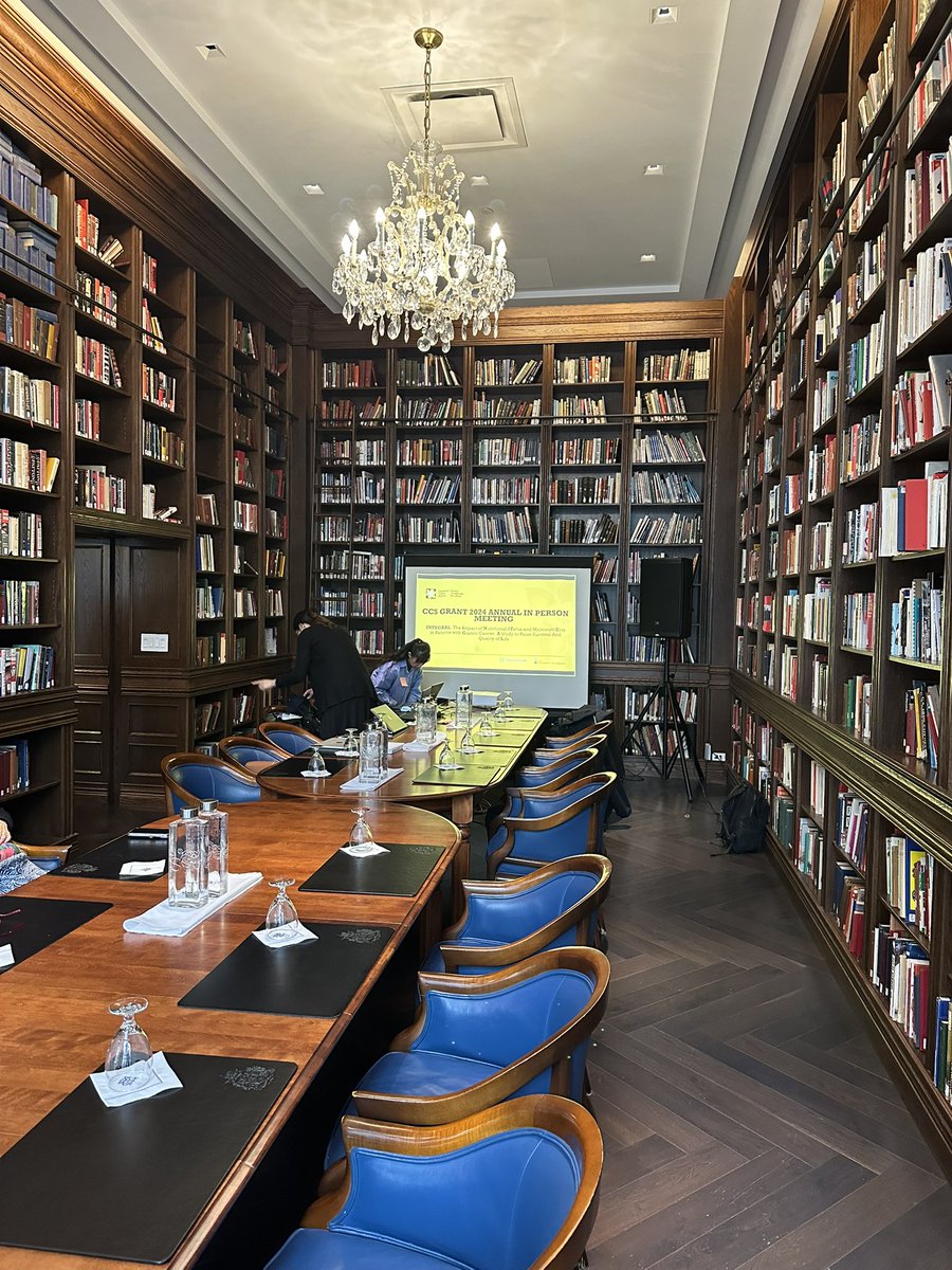 Moments away from kicking off our INTEGRAL <a href="/cancersociety/">Canadian Cancer Society</a> annual meeting led by <a href="/DrNCoburn/">Natalie Coburn</a> <a href="/Sunnybrook/">Sunnybrook Health Sciences Centre</a> at the beautiful <a href="/rcmiHQ/">The RCMI in Toronto</a> Library to hear about patient priorities and feedback on our progress! 

#gastriccancer #nutrition