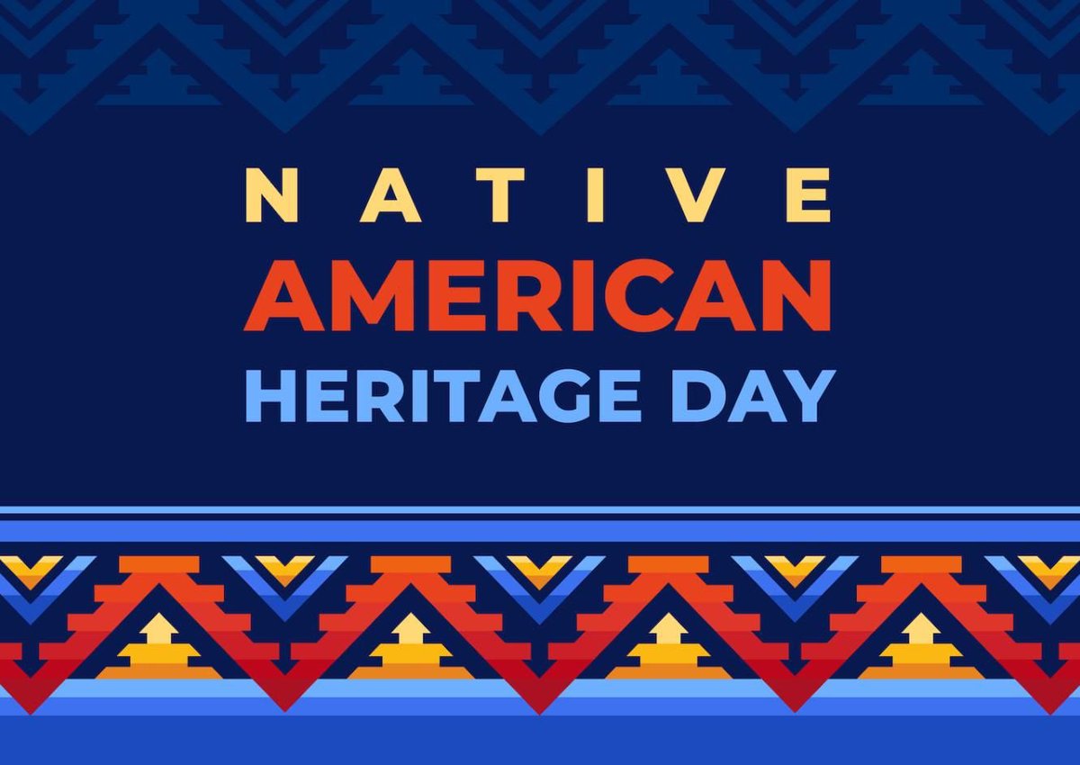 Today is #NativeAmericanHeritageDay which celebrates the rich cultures and traditions of Indigenous communities. We honor this day by learning from Indigenous voices in an effort to create a more inclusive and equitable future.
