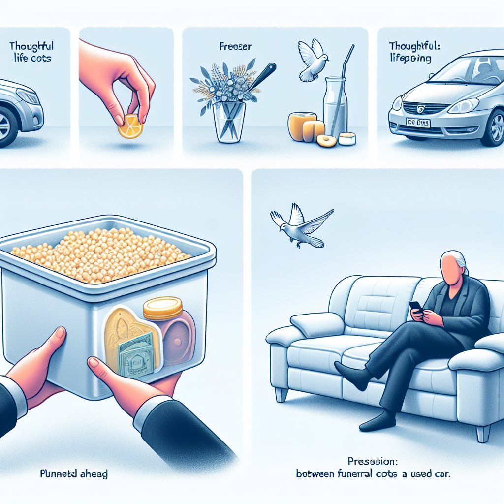 #BoomerWisdom: Did you know the average funeral costs as much as a used car? 🚗💐 Don't let that drive you off the road of life planning! Partner with #BetterBeyondLife to take control of your legacy. 🕊✨ #LegacyPlanning #CelebrateLife

Text "Better" to 888111 to Learn More