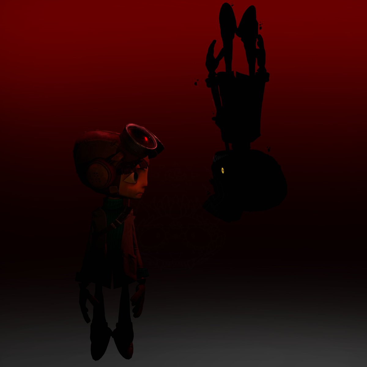 magicmvx's tweet image. Kinda old render what i made but it seems never posted it #Psychonauts #Psychonauts2 #AU #render