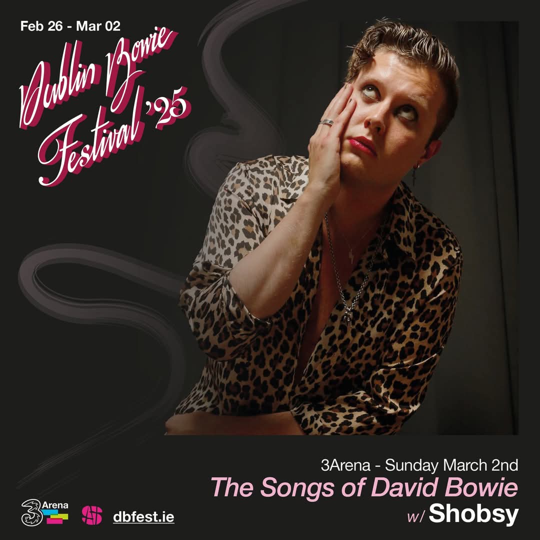 Dublin Bowie Festival (@dublinbowiefest) on Twitter photo THE SONGS OF BOWIE
3 ARENA - SUNDAY MARCH 2ND
<a href="/singularartists/">Singular Artists</a> <a href="/rte_co/">RTÉConcertOrchestra</a> <a href="/spookyghostnyc/">Gerry Leonard</a> <a href="/mplati/">Mark Plati</a> @sterlingcampbell @gailanndorsey <a href="/shobsymusic/">Shobsy</a> @pwiincessdie @danamastersmusic @dukespecial THE SONGS OF BOWIE
3 ARENA - SUNDAY MARCH 2ND
<a href="/singularartists/">Singular Artists</a> <a href="/rte_co/">RTÉConcertOrchestra</a> <a href="/spookyghostnyc/">Gerry Leonard</a> <a href="/mplati/">Mark Plati</a> @sterlingcampbell @gailanndorsey <a href="/shobsymusic/">Shobsy</a> @pwiincessdie @danamastersmusic @dukespecial