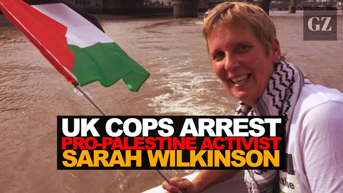 aldamu_jo's tweet photo. @SuppressedNws Pro-Palestine  activist Sarah Wilkinson has been arrested again by the pro-genocidal British state.    

Free Sarah Wilkinson !! https://t.co/ahHXaiRyP6