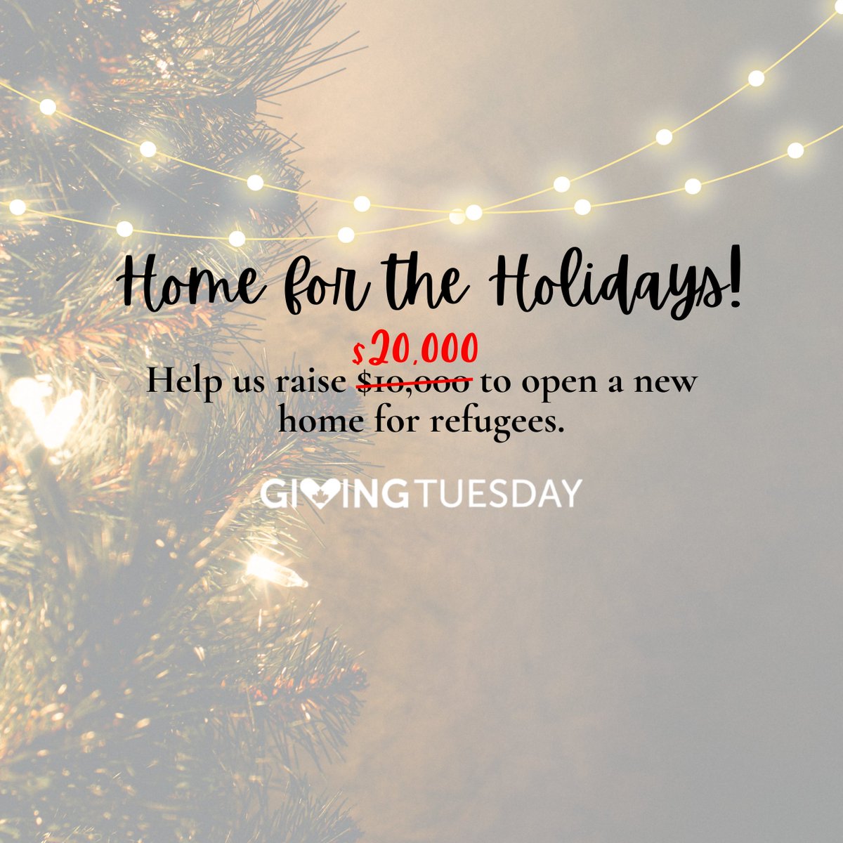Feeling drained after #BlackFriday shopping?Recharge by giving back! This #GivingTuesday, make a real difference. Every donation to our "Home for the Holidays" campaign will be matched, doubling your impact! Click give-can.keela.co/giving-tuesday… Donate &amp; transform exhaustion into action!