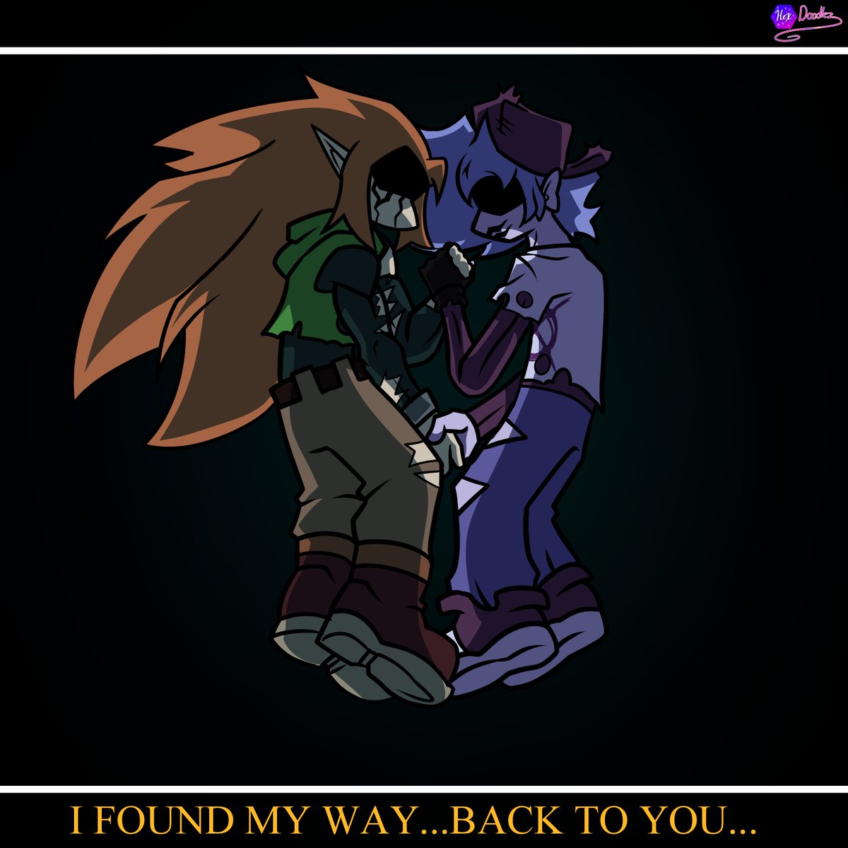 HexDoodlez's tweet photo. 'I've finally found MY WAY...back in your arms'

#fnfsillybilly #sillybilly #fnfperil #FNF #fridaynightfunkin #hitsinglereal https://t.co/aIT64e752D