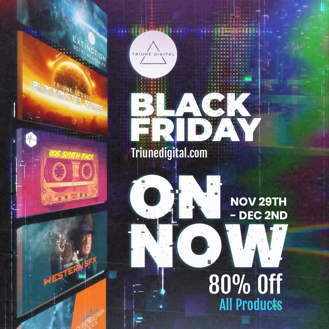 Get 80% off EVERYTHING right now! 

triunedigital.com