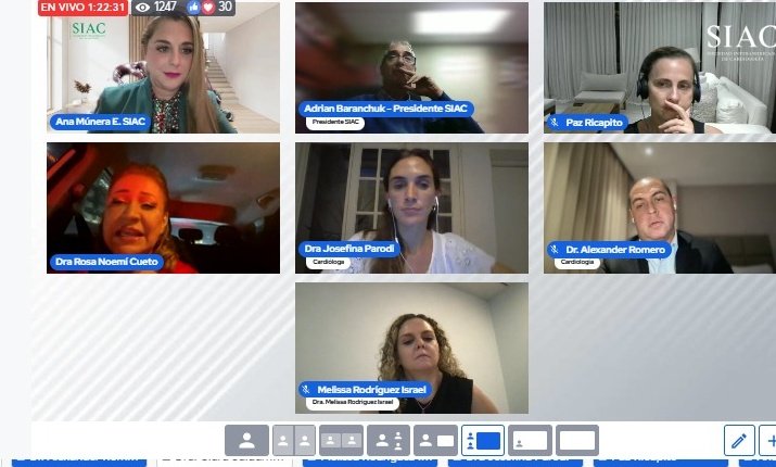 Más de 1200 personas conectadas en el primer Webinar de la Masterclass sobre MCH ✨️🌎

Gracias a los speakers, moderadores y panelistas por esta increíble sesion ❤️

Mañana no te pierdas el segundo Webinar sobre diagnóstico de MCH