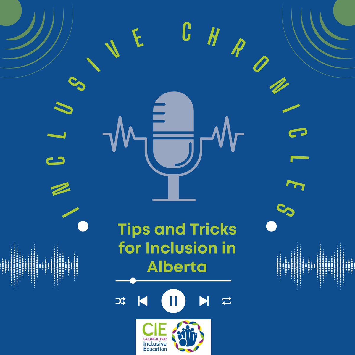 atainclusiveed's tweet image. A brand-new episode of Inclusive Chronicles: Tips and Tricks for Inclusion in Alberta has just been released and is now available exclusively for CIE members. Don't miss out on this insightful content—log into your favorite streaming service to listen!