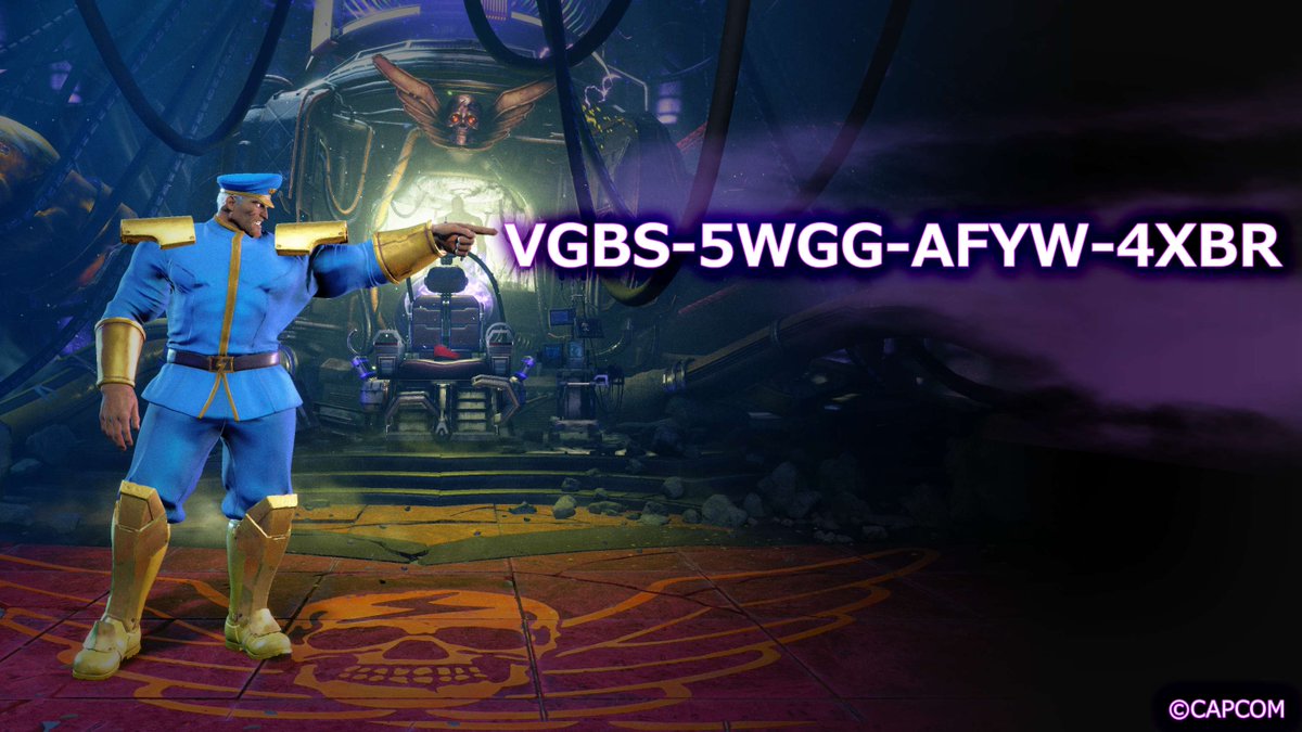 StreetFighter's tweet image. 💀 A Summons From The Lord 💀
 
I am in need of more able bodies! Propagate my orders and I shall give you something fine in return!
 
Share the news with this EX color code!
-------
🏟️ Battle Hub Event 🏟️
Take Down the Giant Bison!
 
⚠ Dates ⚠
12/2 17:00 -  12/16 16:59
-------