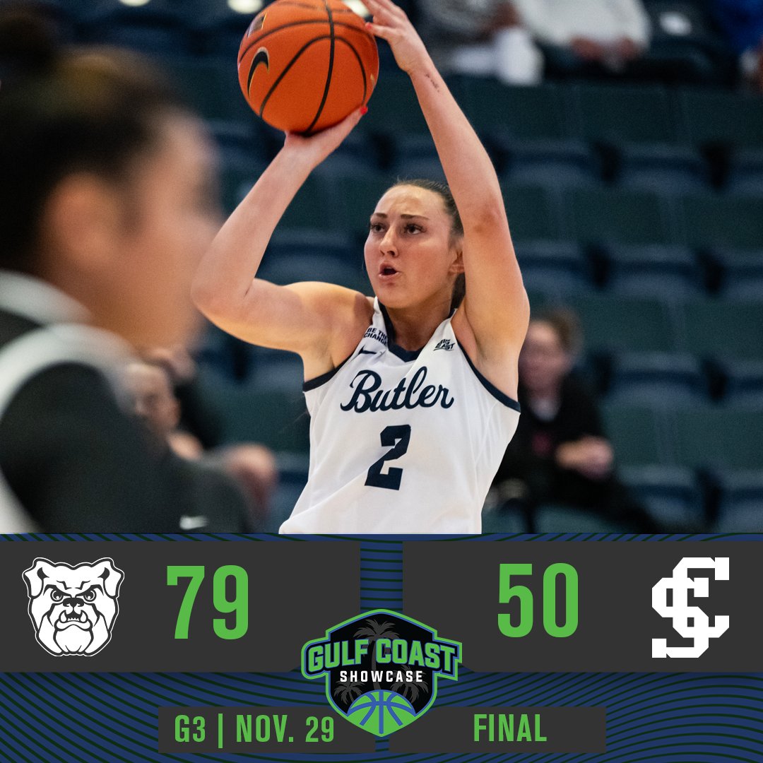 Gulf Coast Showcase (@gcshowcase) on Twitter photo FINAL | GAME 3
<a href="/ButlerUWBB/">Butler Womenโs Basketball</a> with the win over Santa Clara to advance into the semifinals at the #gcshowcase FINAL | GAME 3
<a href="/ButlerUWBB/">Butler Womenโs Basketball</a> with the win over Santa Clara to advance into the semifinals at the #gcshowcase