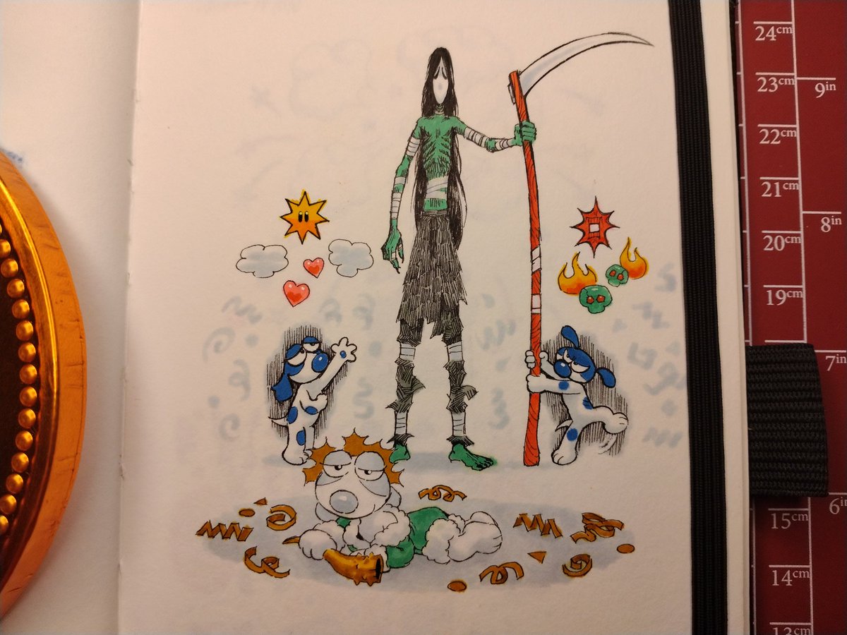 Comic_Script's tweet photo. 💀🎨 https://t.co/aw9X44fnLj