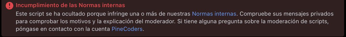 F_RoblesC's tweet photo. A quienes lo estaban utilizando: TV lo bloqueo por ahora, estoy consultando la razón!, nunca utilice o copie scripts de otras personas (no existe), veremos que sucede https://t.co/cemUIrbui9