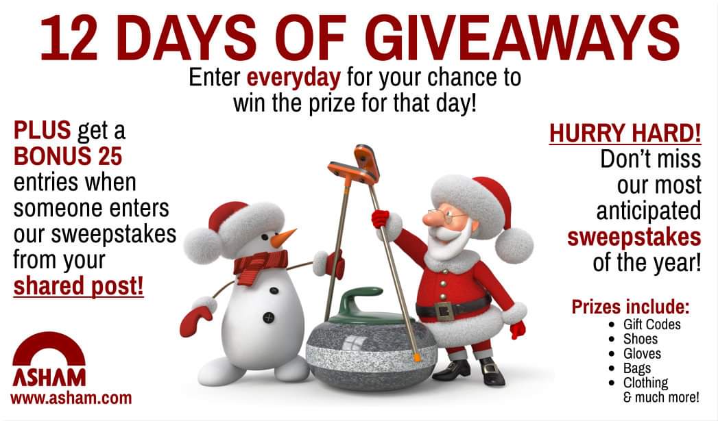 🎵It's the most wonderful time of the year!🎵

Asham's 12 Days of Giveaways starts this Sunday! Remember to enter your email daily from December 1st -12th for your chance to win the prize for that day!! 🎄🎅

woobox.com/przgee