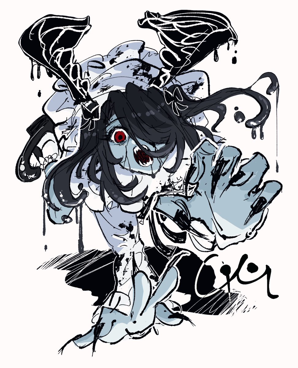 Vector__Y's tweet photo. 毒Cielと呼ばれて嬉しかったので毒CielっぽいOC考えました #oc https://t.co/brMxjPBUzi