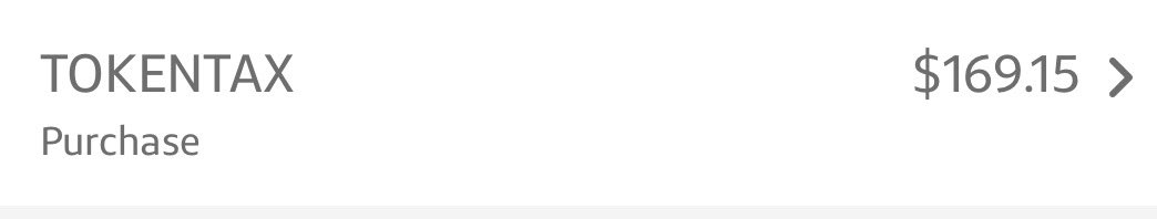 <a href="/TokenTax/">TokenTax</a> Thanks for another year and another great discount