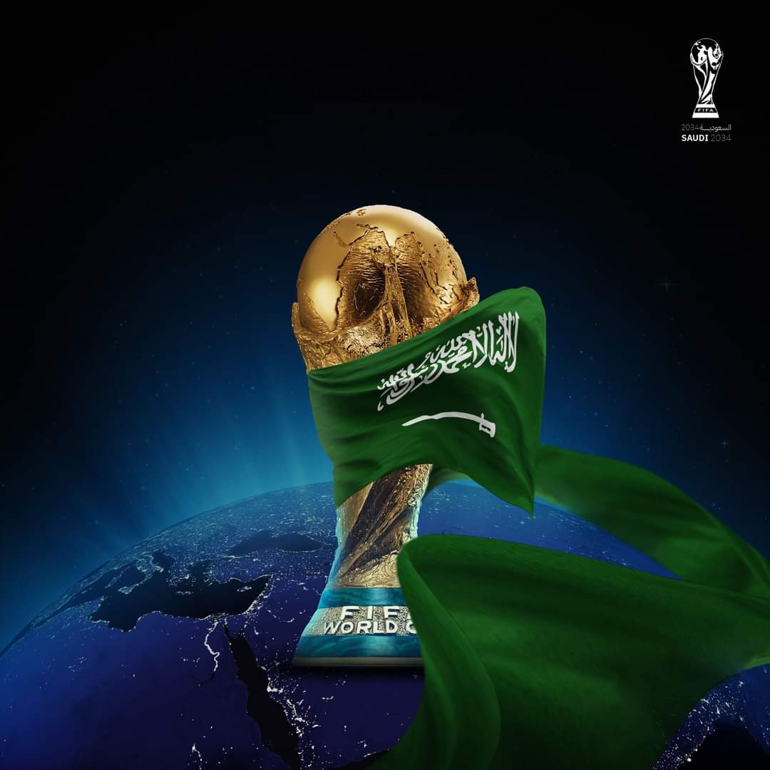 ScreenMix's tweet photo. رسميًا :

ملف السعودية لاستضافة كأس العالم 2034 يحصل على التقييم الفني الأعلى من الفيفا في تاريخ كأس العالم تقييم 419.8 من 500

- 11 ديسمبر القادم.. القرار الرسمي  لاختيار الدولة المستضيفة لكأس العالم 2034 https://t.co/pYIzQjB1IC