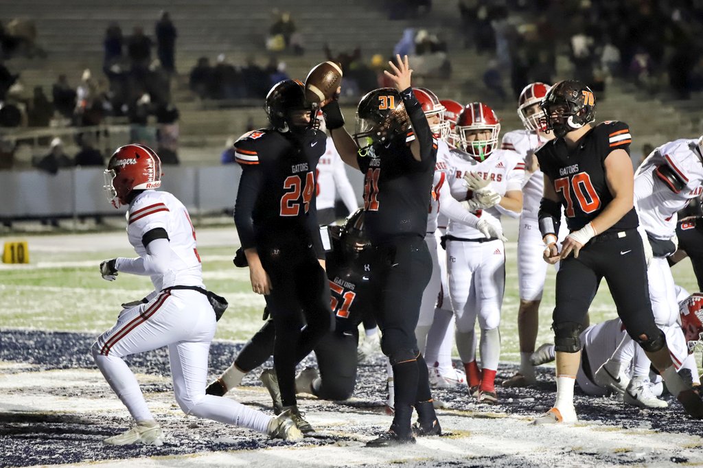 Aiden Bliss with a 1 yard TD run. And runs in the conversion. Port Allegany leads Fort Cherry, 16-0 with 11:20 left in the first half. <a href="/PaFootballNews/">Pennsylvania Football News</a>