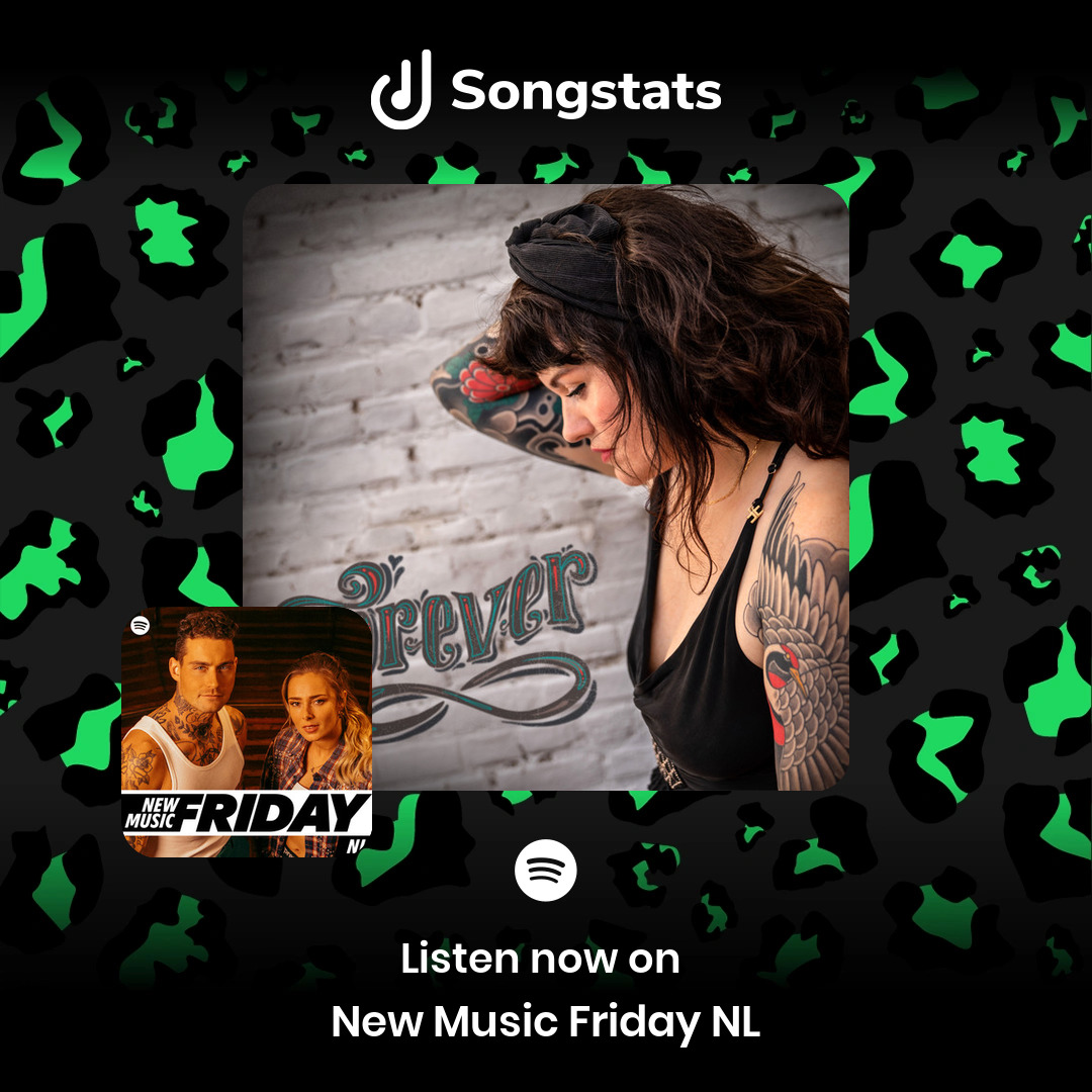 <a href="/JennieLenaMusic/">Jennie Lena</a> Woohoo!! Your track "Forever" was added to the editorial playlist 'New Music Friday NL' with over 266K Followers on Spotify! Check out the full stats on Songstats.