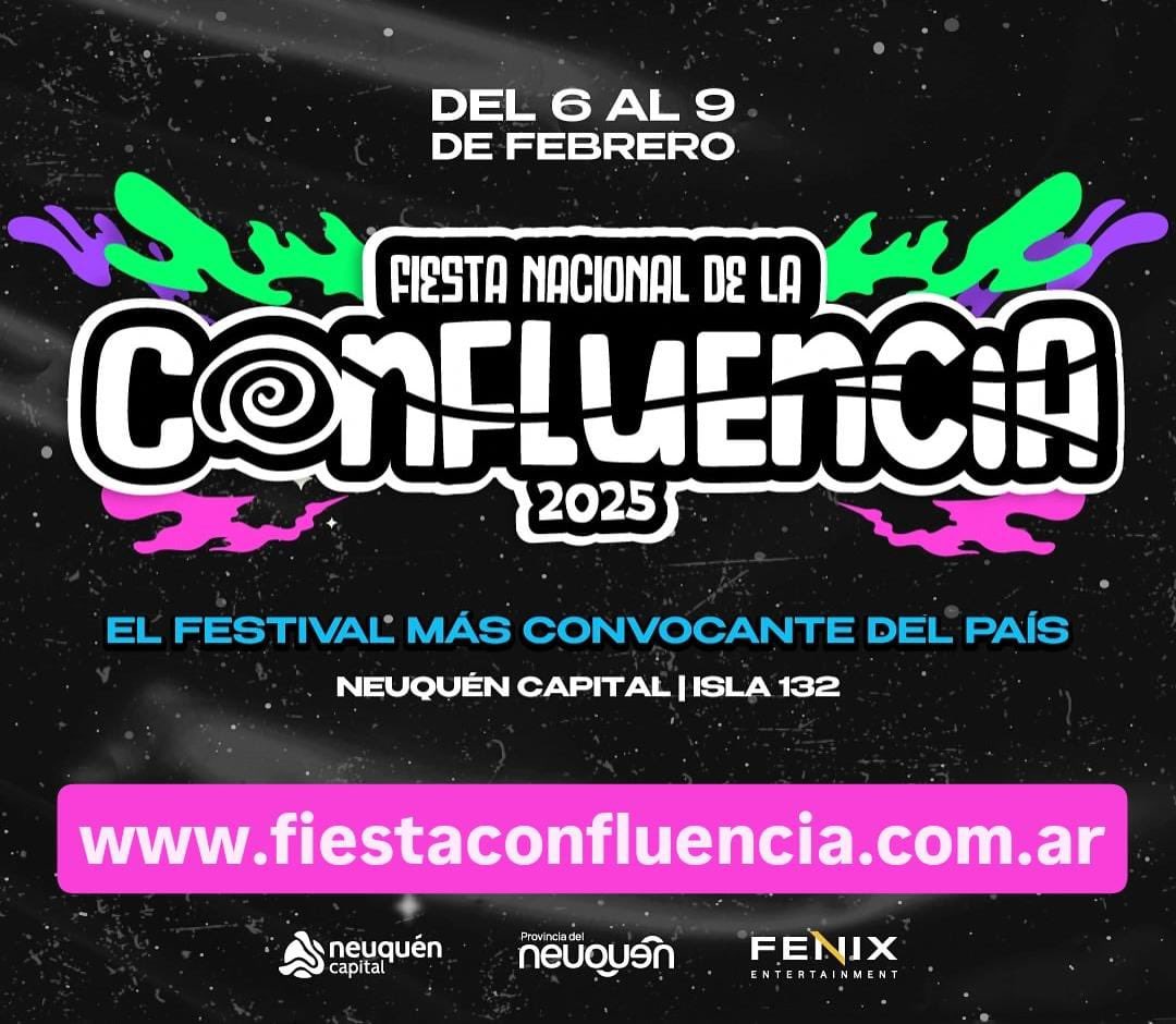 santiagomoran72's tweet photo. La más convocante! Se viene la Fiesta Nacional de la Confluencia 2025!
#Isla132
#FNDLC
#NeuquenCapital
@munineuquen
@MarianoGaidoOk https://t.co/nAlsKB1OXp