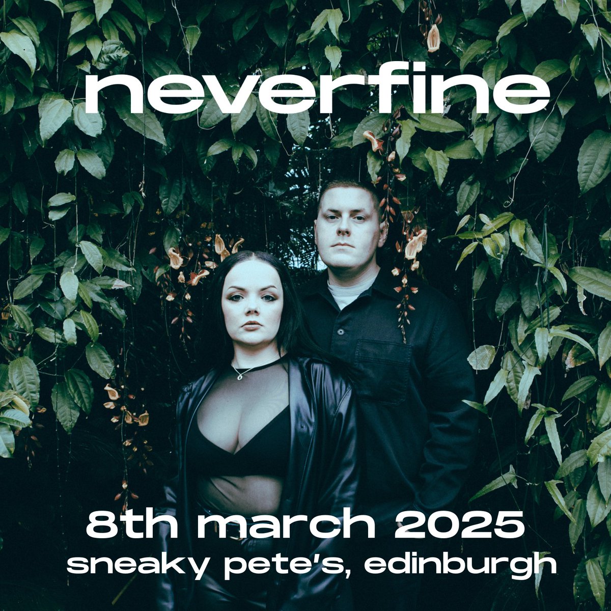 neverfine (@_neverfine) on Twitter photo EDINBURGH! You sold out our last headline show, can we do it again?
We return to <a href="/sneakypetesclub/">Sneaky Pete's</a> on 8th March 2025. We’ll be debuting a bunch of new songs we’ve been cooking up - this is going to be a good one.
Tickets are available now via our bio | neverfine.online 🎟️ EDINBURGH! You sold out our last headline show, can we do it again?
We return to <a href="/sneakypetesclub/">Sneaky Pete's</a> on 8th March 2025. We’ll be debuting a bunch of new songs we’ve been cooking up - this is going to be a good one.
Tickets are available now via our bio | neverfine.online 🎟️