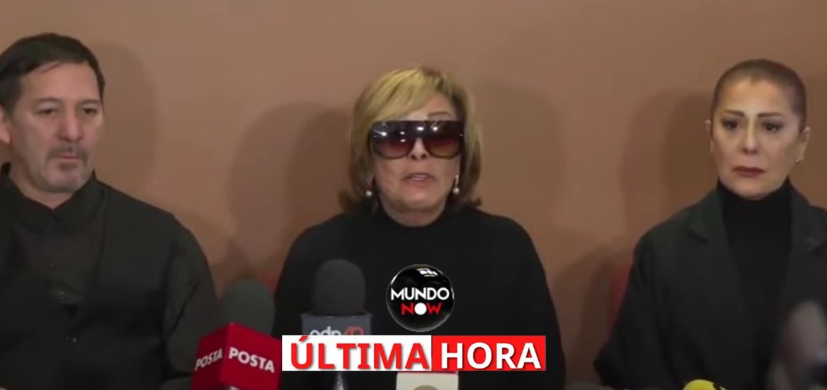 MundoNowOficial's tweet photo. ¡DEVASTADOS ROMPEN EL SILENCIO! “SE FUE COMO UNA DIVA”. Destrozados, los tres hijos de Silvia Pinal comparten cómo fueron los últimos momentos de la actriz (VIDEO) 👉 https://t.co/IxRe9cXMDZ #SilviaPinal #SylviaPasquel #AlejandraGuzmán #MundoNow https://t.co/9rPuhfdcvA