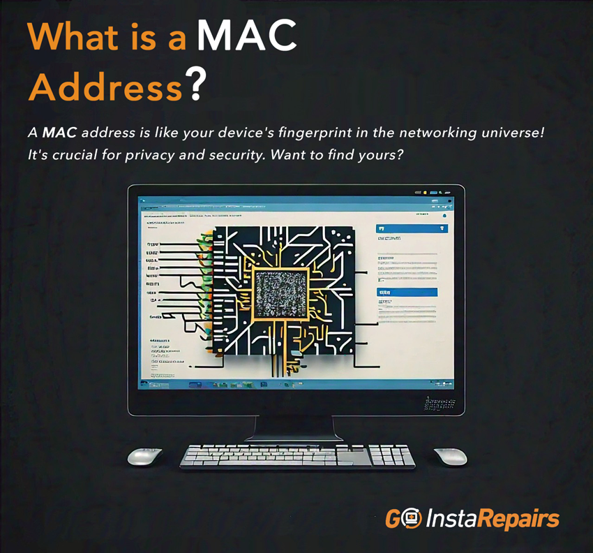 GoInstaRepairs's tweet image. Curious about MAC addresses? 
They play a key role in networking and keeping your info safe! 🔒 Finding your MAC address is simple!  Stay tech-savvy! 
#MACAddress #Network #TechTalk #PrivacyMatters  #GoinstaRepairs 

zurl.co/zbVJ