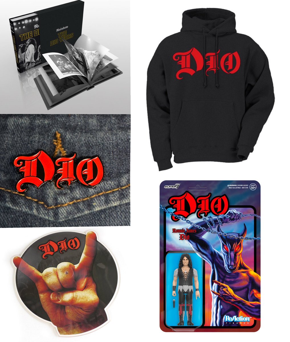 The DIO store Black Friday sale is ON, (now thru Monday!) We've got Shirts, Vinyl, CDs, Books, Hoodies Dio action-figures and more! Use code FRIDAY2024 to receive 20% all products, NOW through 12/2!  (US orders only)  Shop here: officialronniejamesdiowebstore.com