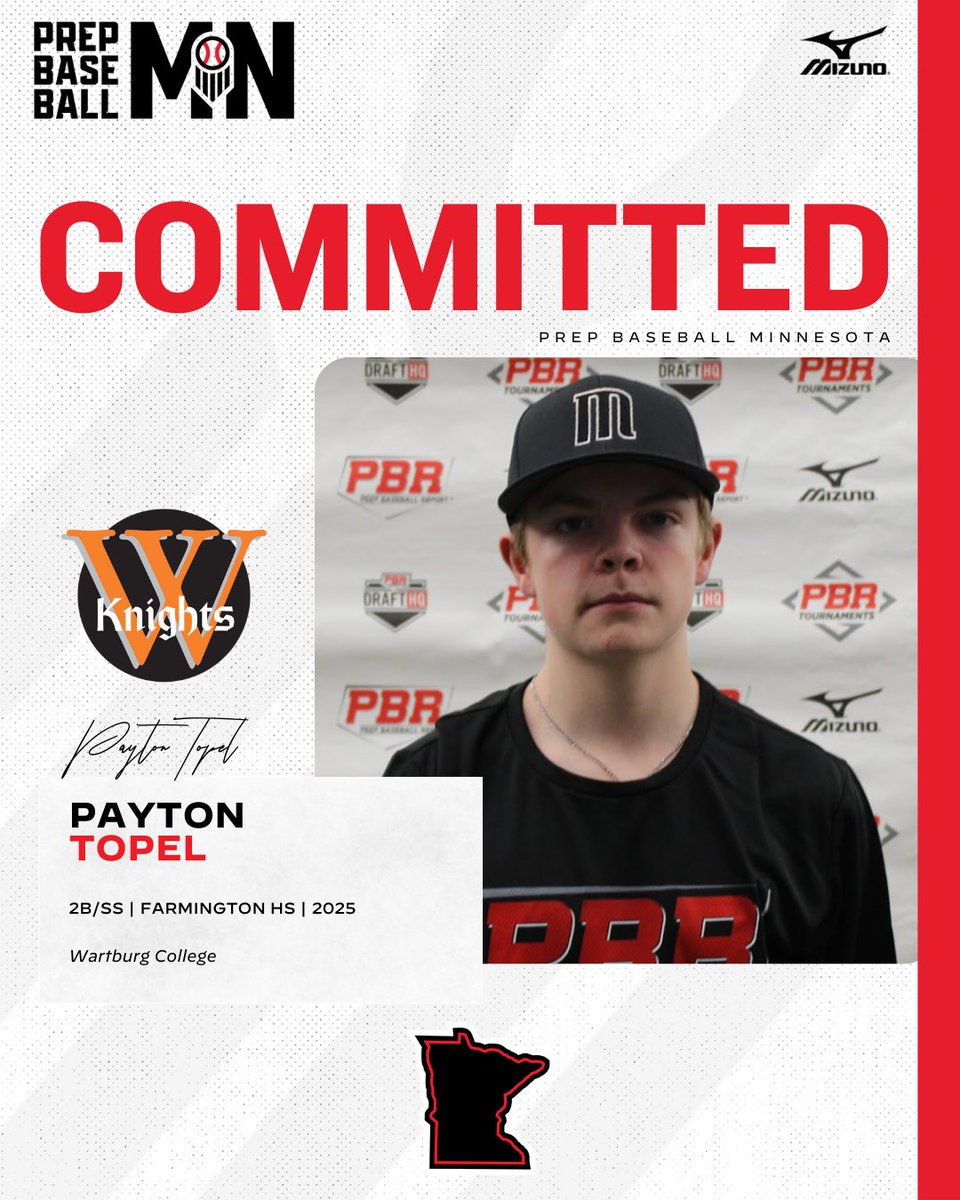 🎓𝐂𝐨𝐦𝐦𝐢𝐭𝐦𝐞𝐧𝐭 𝐖𝐚𝐭𝐜𝐡🎓

Payton Topel, (2025, 2B/SS, <a href="/_FHSBaseball/">Farmington Baseball</a>) commits to Wartburg College.

👤 loom.ly/AwyaAvo

<a href="/PaytonTopel3/">Payton Topel</a> ✖️ <a href="/WartburgBB/">Wartburg Baseball</a>