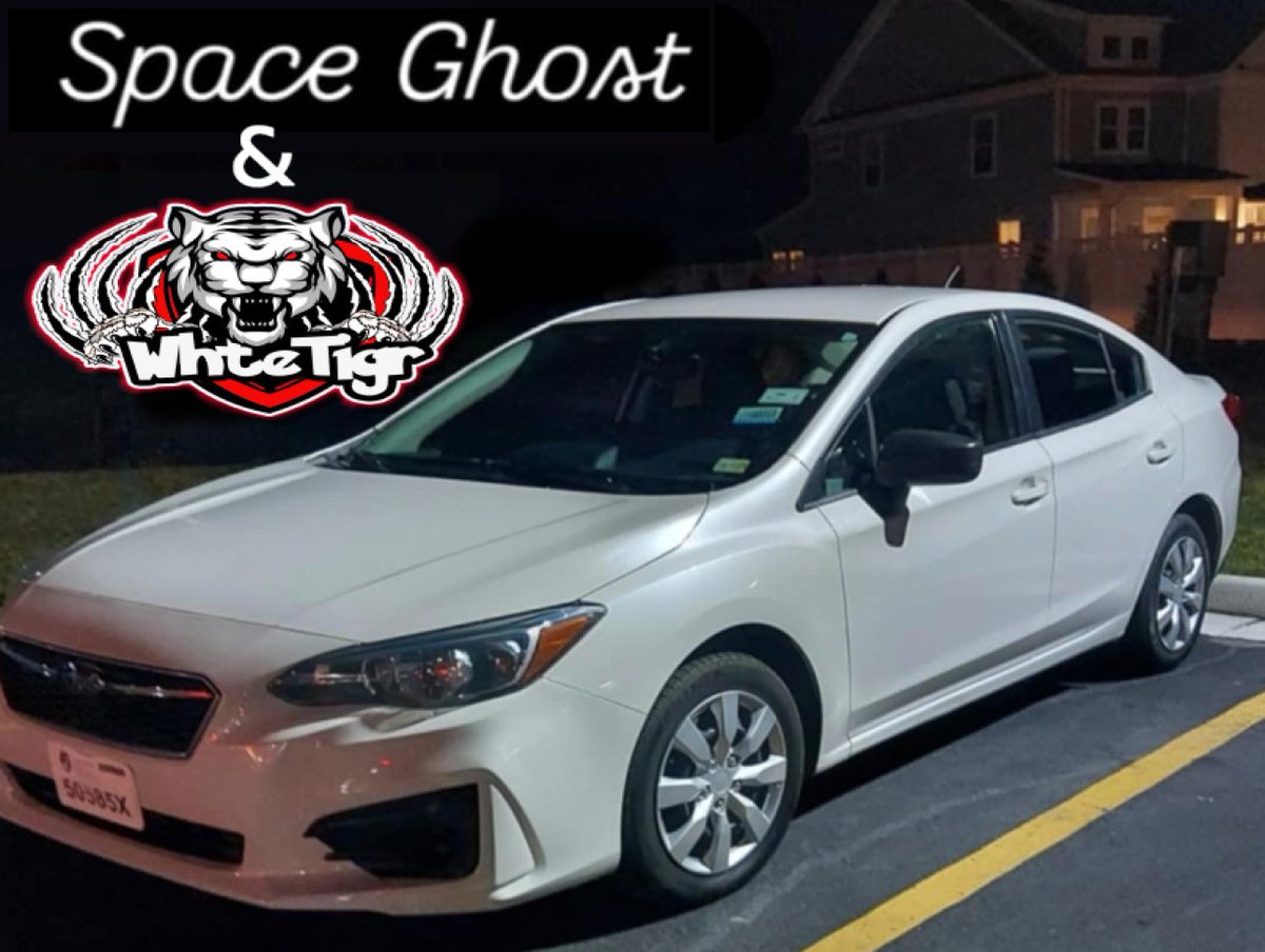 My new car! #SpaceGhost #WhteTigr