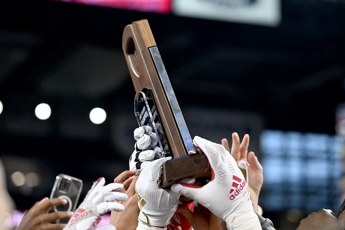It's official: 

The 2024 MAC Championship Game in Detroit-- the conference's first-ever division-less matchup-- will feature the Miami RedHawks and the Ohio Bobcats in a Battle of the Bricks rematch!