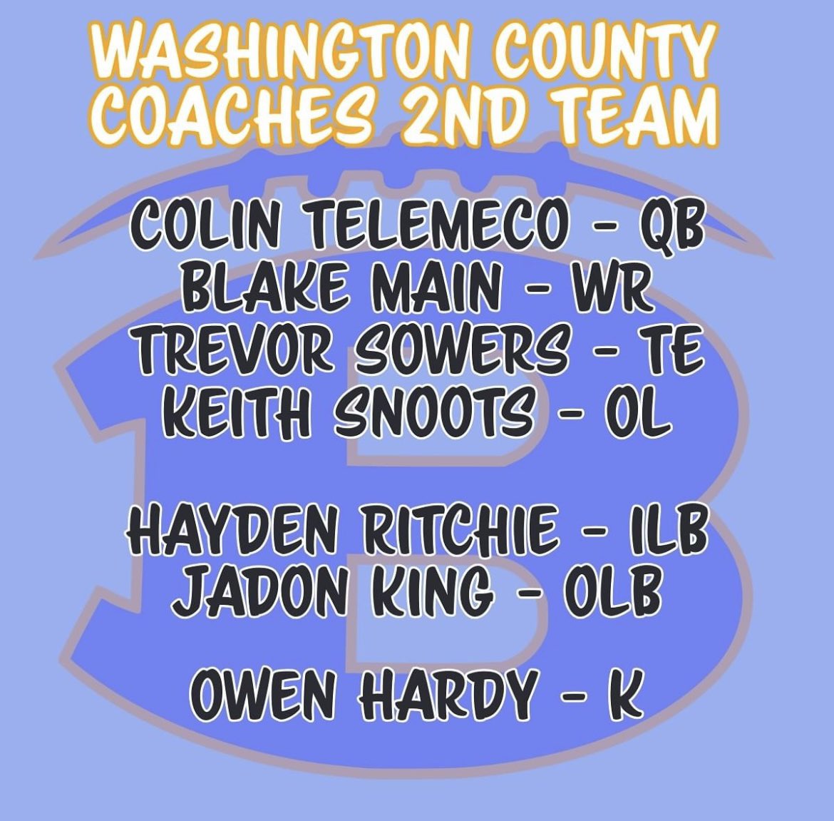 Boonsboro Football tweet media