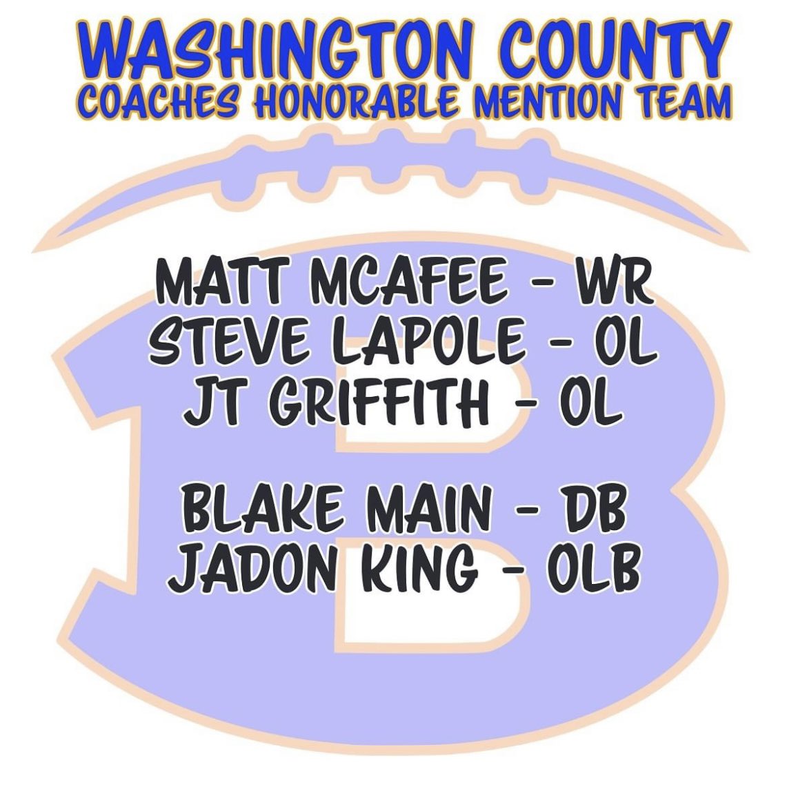 Boonsboro Football tweet media