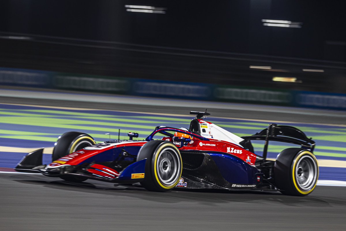 P13 in my debut <a href="/Formula2/">Formula 2</a> qualifying. Good effort and not far away from a top 10. Thanks <a href="/trident_team/">Trident Team</a> for the big push.

📸 <a href="/F1Joan/">Joan Codina</a> + James Gasperotti

#FIAF2 #QatarGP