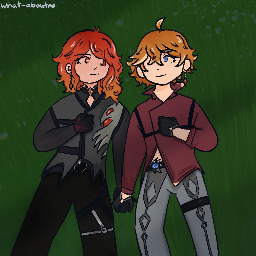 whataboutno22's tweet photo. #ChiLucWeek2024 #chilucweek #chiluc 

Day 7: Fatui Chiluc (based on my fatui chiluc fic 'the game plays us for fools') https://t.co/w373bSxSX9