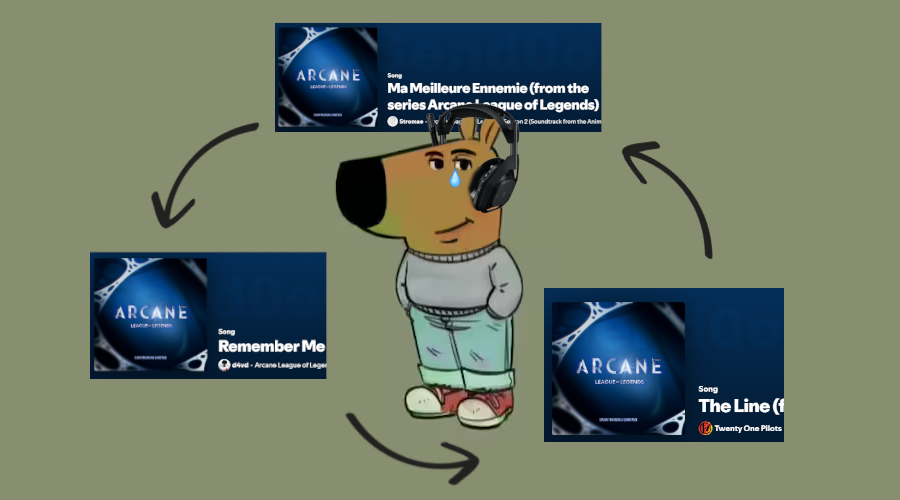 Literal yo desde que terminé Arcane (Arcane terminó conmigo)