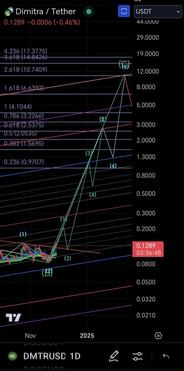 CaptToblerone's tweet image. $DMTR  chart update.