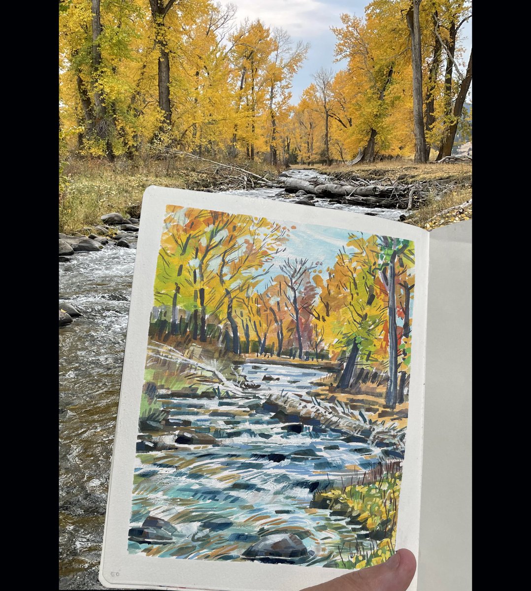 garygeraths's tweet image. Went on a little 6 week/5000 mile jaunt through the American West searching for the fall color and rusty old crap to paint. Had a grand time. Say hello if you like what you see.