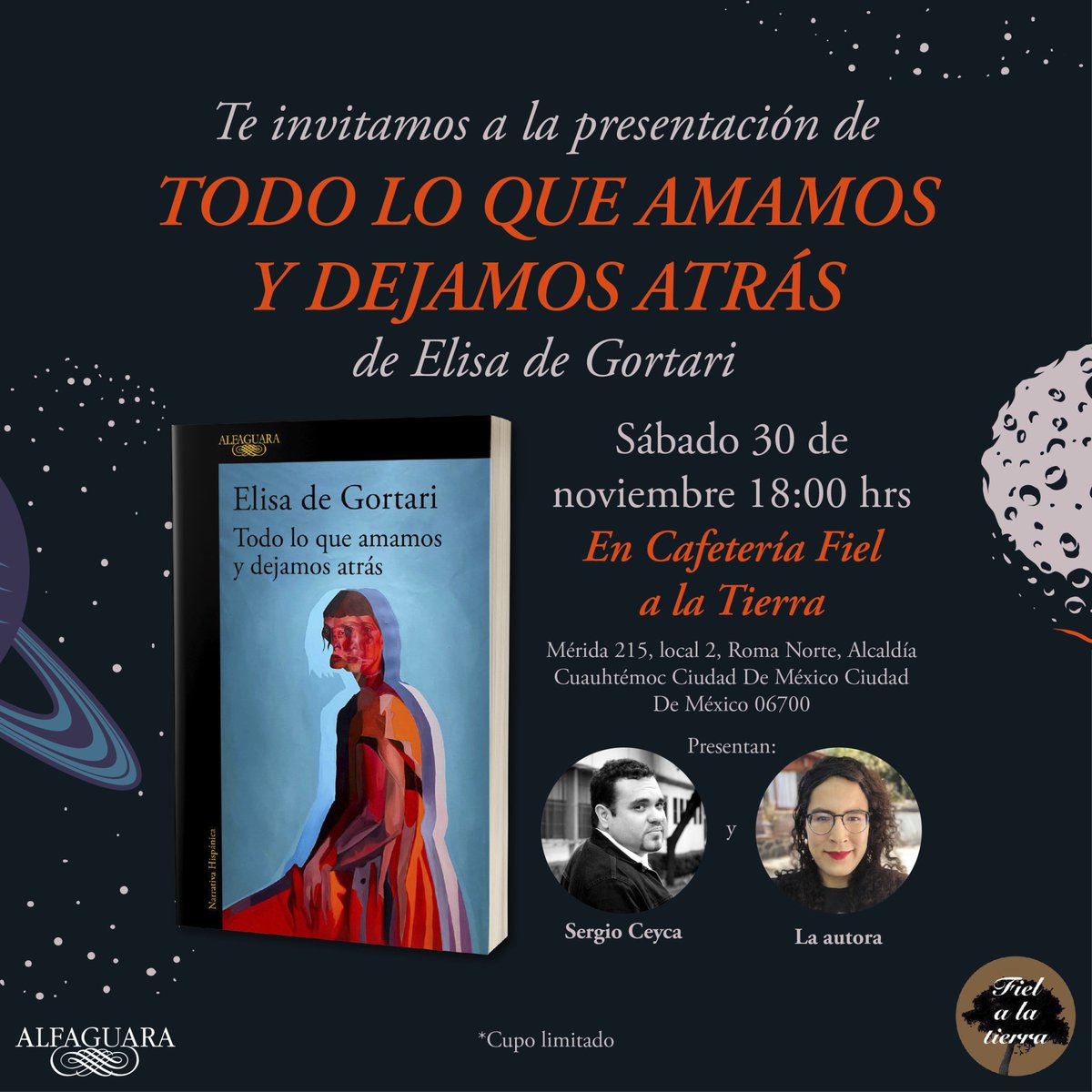sangreytrueno's tweet photo. Mañana será esta presentación en la increíble @fielalatierra con @sceycau. Nos vemos allí. n_n :3 https://t.co/05oIvZQluN