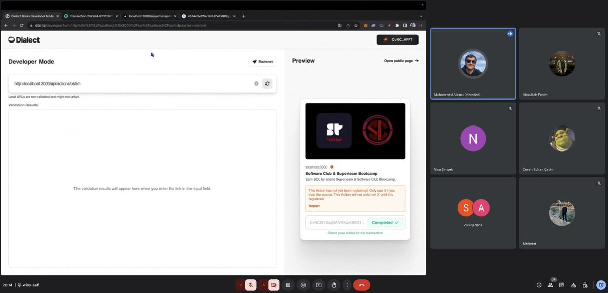 Software Club | Ostim Solana Hackathon tweet media