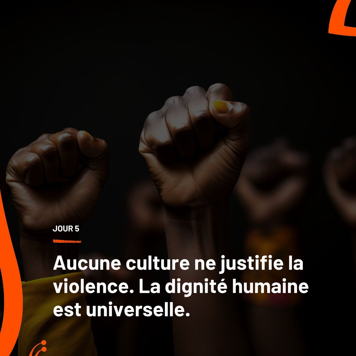 metamorphoziss's tweet photo. Jour 5 des #16JoursDActivisme : Ensemble, faisons front contre les violences basées sur le genre. Chaque action, aussi petite soit-elle, contribue à bâtir un monde fondé sur le respect, l’égalité et la dignité pour toutes et tous. #StopViolences #JusticePourToutes #ÉgalitéPourTous