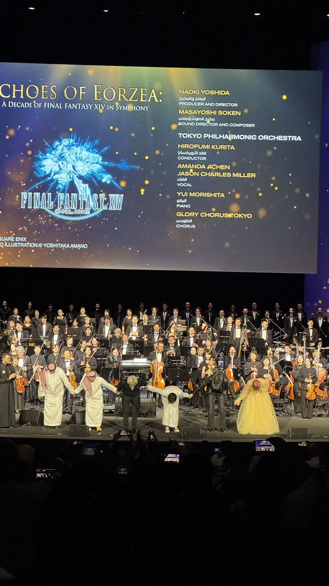 haiithegrey's tweet image. اوركسترا مميزة وقريبة لقلبي لأن مو بس فاينل كملت 10 سنوات، حتى أنا نهاية هذي السنة بكمل 9 سنوات وانا العبها 💗
 #EchoesofEorzea