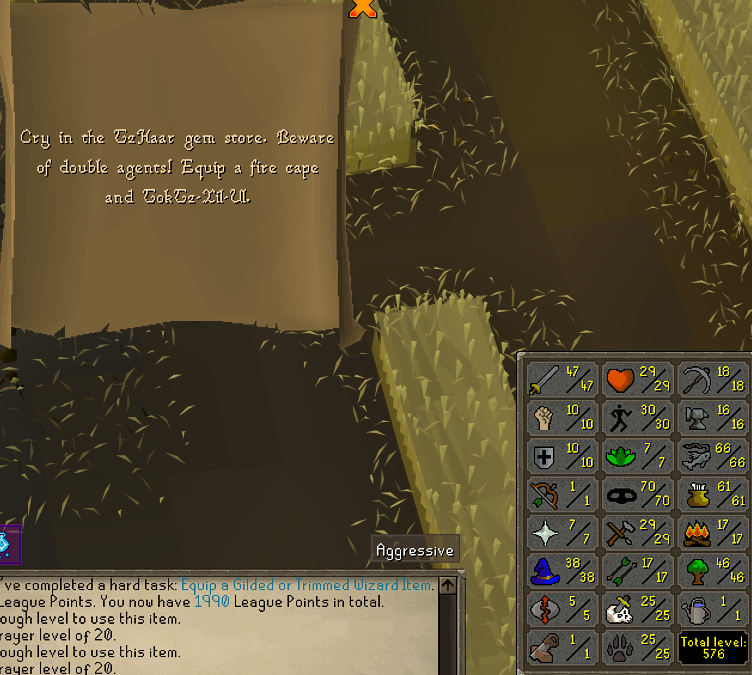 Stranger_Times's tweet image. Thought i'd get away with a cheeky low level master clue, apparently not. 😅 #OSRS