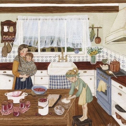 hollowandhome's tweet photo. The routines of housework, the discipline of raising children, the silent, faithful hours spent in a life of hidden service—this is the stuff of holiness when offered to God.
— Elisabeth Elliot https://t.co/vbkVGh571d