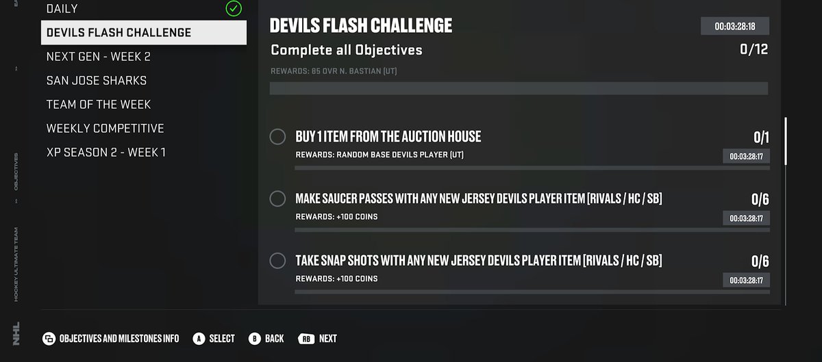 GreyDestiny's tweet image. If you have limited objectives for a limited player and this is not even available for 4 hours ... THEN COMMUNICATE SOMETHING LIKE THAT ... that's what social media is for

@EA 
@EASPORTSNHL 
@TheClapperton