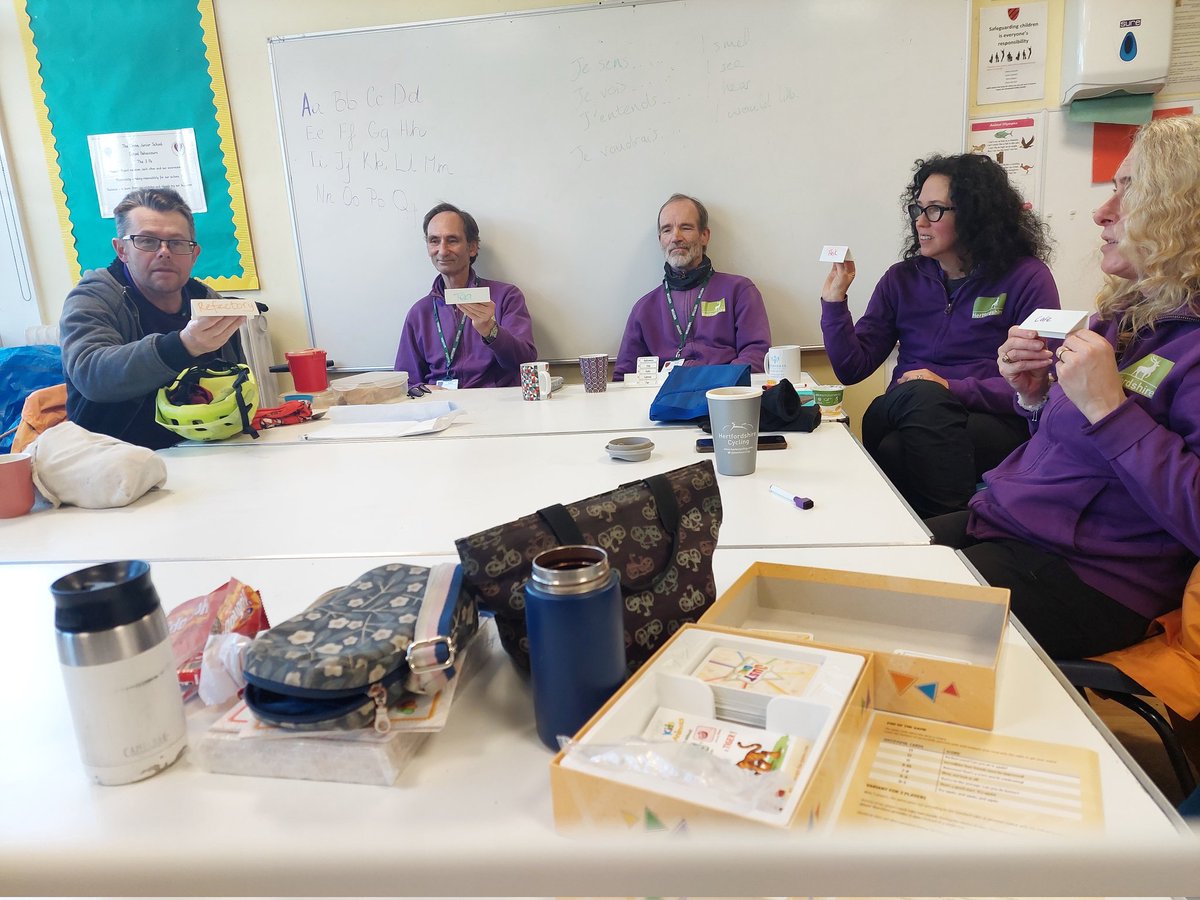 84 children, 9 cycle instructors 
was full of cycling this week.

The @hertscww team worked and played so well together ❤️ 

A visit to Cambridge @cornexchange to see <a href="/Bellowhead/">.</a> 

Finally,  @FairlandsCC for <a href="/SGCyclingHub/">Stevenage Cycling Hub CIC</a>