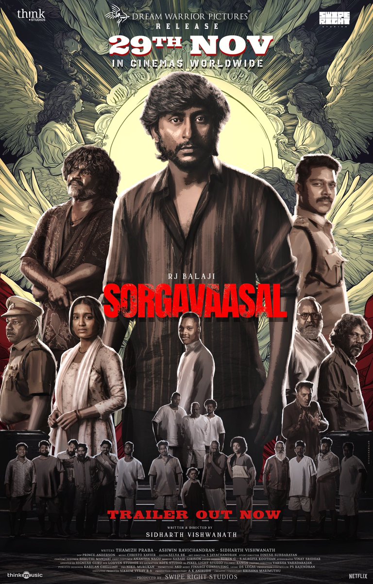 Easily will be in my top 5 of this year! ❤️‍🔥💥

Puyaluku bayanthu bayanthu padathuku ponathuku worthu thaan 🌟

<a href="/sid_vishwanath/">Sidharth Vishwanath</a>
<a href="/RJ_Balaji/">RJB</a> 
<a href="/selvaraghavan/">selvaraghavan</a> and all the other team members ♥️

#RJBalaji na, this will be a special film in your career 🫂

#Sorgavaasal