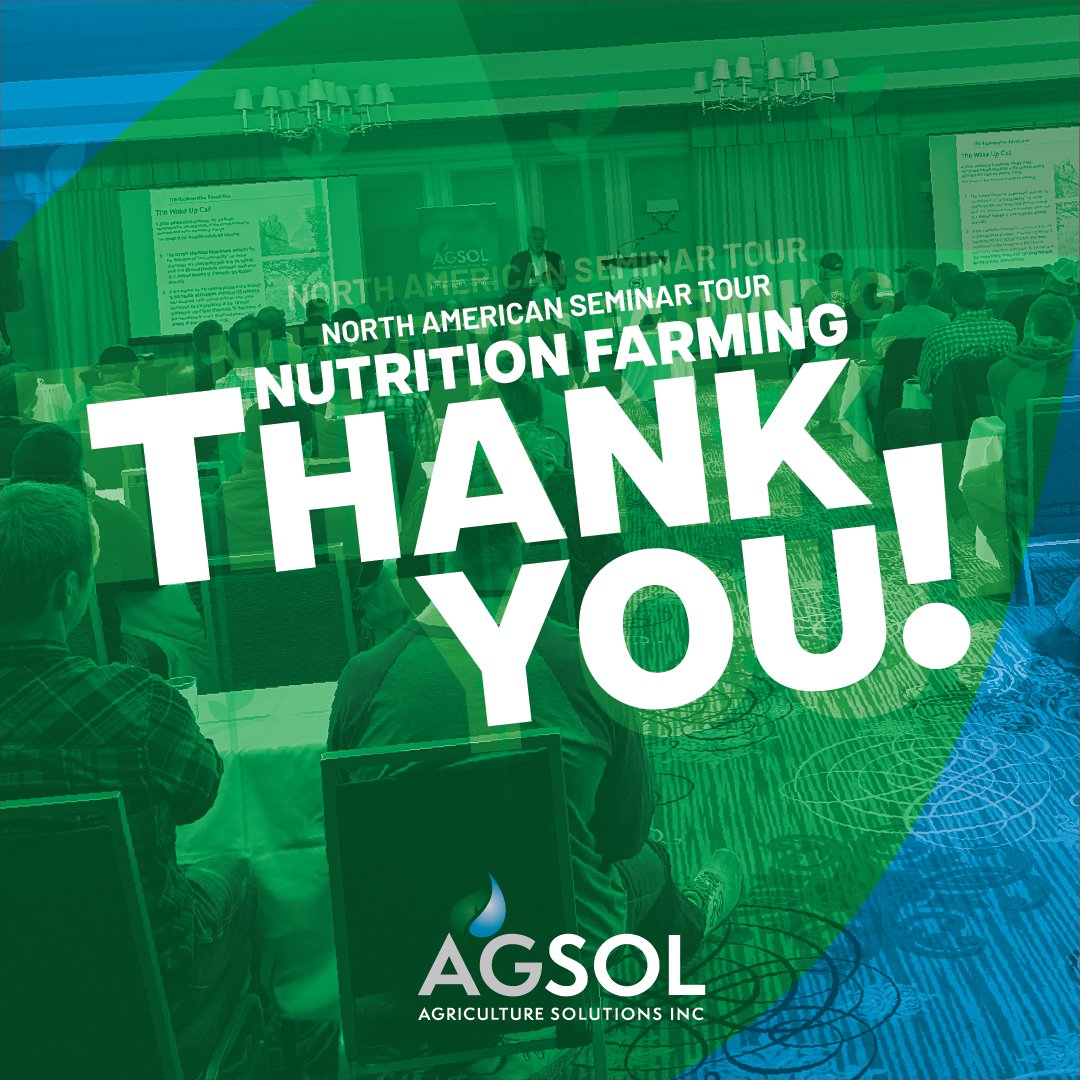 A HUGE thank you to everyone who joined us for the Nutrition Farming Course in Saskatoon &amp; Stratford! 🌱 Your passion for sustainable farming made these events unforgettable. 🙌

Key highlights:

🌾 Graeme Sait’s <a href="/ntsaustralia/">Nutri-Tech Solutions</a> groundbreaking insights

🌍 Thought-provoking