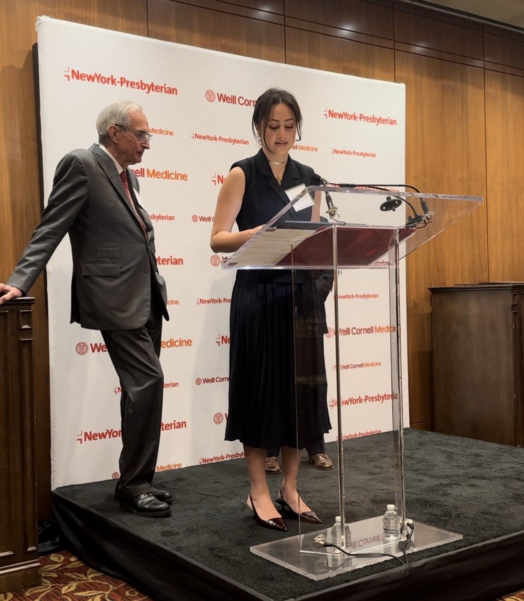Giana Dawod, MD (@gdawod1) on Twitter photo Honored to receive the 2024 Distinguished Housestaff Award by the <a href="/nyphospital/">NewYork-Presbyterian</a> <a href="/WeillCornell/">Weill Cornell Medicine</a> Alumni Council.
Thx <a href="/mrobbinsmd/">Matthew Robbins, MD</a> & Dr. Fink for supporting me from day 1 at <a href="/WCMCNeurology/">Weill Cornell Neurology</a>. Looking fwd to continuing to strive for excellence w/ my class during these last 6 mo, &after. Honored to receive the 2024 Distinguished Housestaff Award by the <a href="/nyphospital/">NewYork-Presbyterian</a> <a href="/WeillCornell/">Weill Cornell Medicine</a> Alumni Council.
Thx <a href="/mrobbinsmd/">Matthew Robbins, MD</a> & Dr. Fink for supporting me from day 1 at <a href="/WCMCNeurology/">Weill Cornell Neurology</a>. Looking fwd to continuing to strive for excellence w/ my class during these last 6 mo, &after.