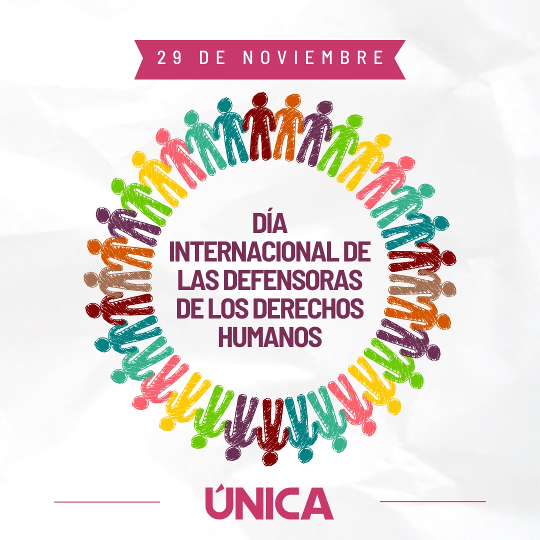 larevista_unica's tweet photo. 🌍❤️ ✨ Día Internacional de las Defensoras de Derechos Humanos.
💡 Apoyemos su lucha y sigamos trabajando juntos por un mundo libre de violencia y desigualdad.
#DefensorasDeDerechos #Igualdad #JusticiaSocial #puebla #cdmx https://t.co/sZ4fgWRSfs