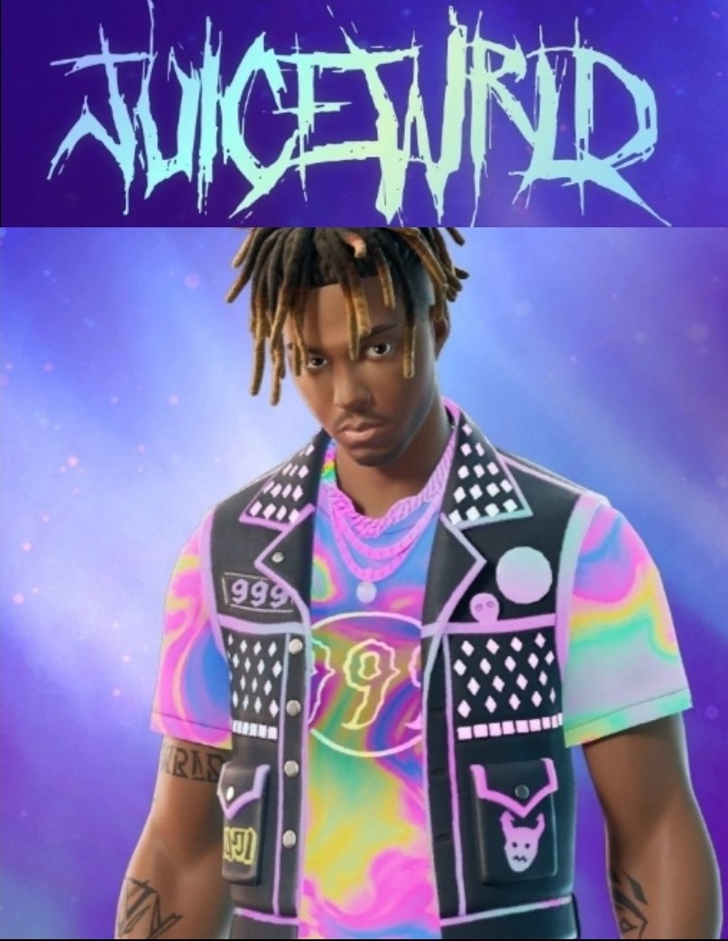 Nicko1117's tweet image. Giveaway X2 Juice Wrld Skin.

Do these to enter 👇
1) Follow me if u don't already 
2) Like &amp;amp; Repost 👍♻️
3) Comment "Done"

Will randomly choose winners Saturday, November 30th after 9pm EST and announce winners here. Good luck. 🤞